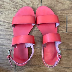 Old Navy red sandals size 8